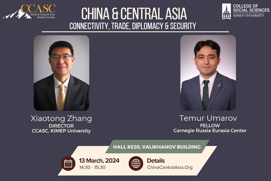 China — Central Asia relations: Connectivity, Trade, Diplomacy, and Security