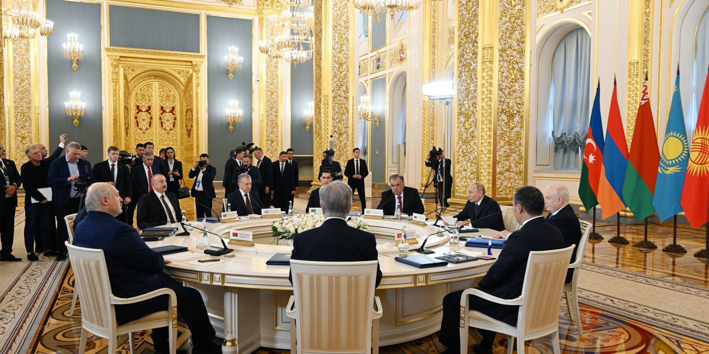 On October 8, a meeting of the Council of Heads of State of the Commonwealth of Independent States (CIS) was held in Moscow. Source: President.az Image