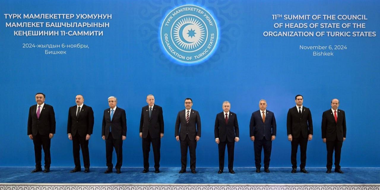 The 11th summit of the Organization of Turkic States (OTS) was held in Bishkek. Source: Daryo Image