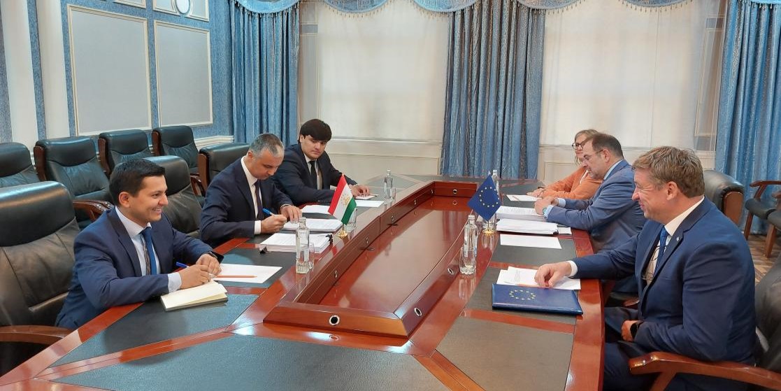 The EU and Tajikistan Initial Enhanced Partnership and Cooperation Agreement. Source: EEAS Image