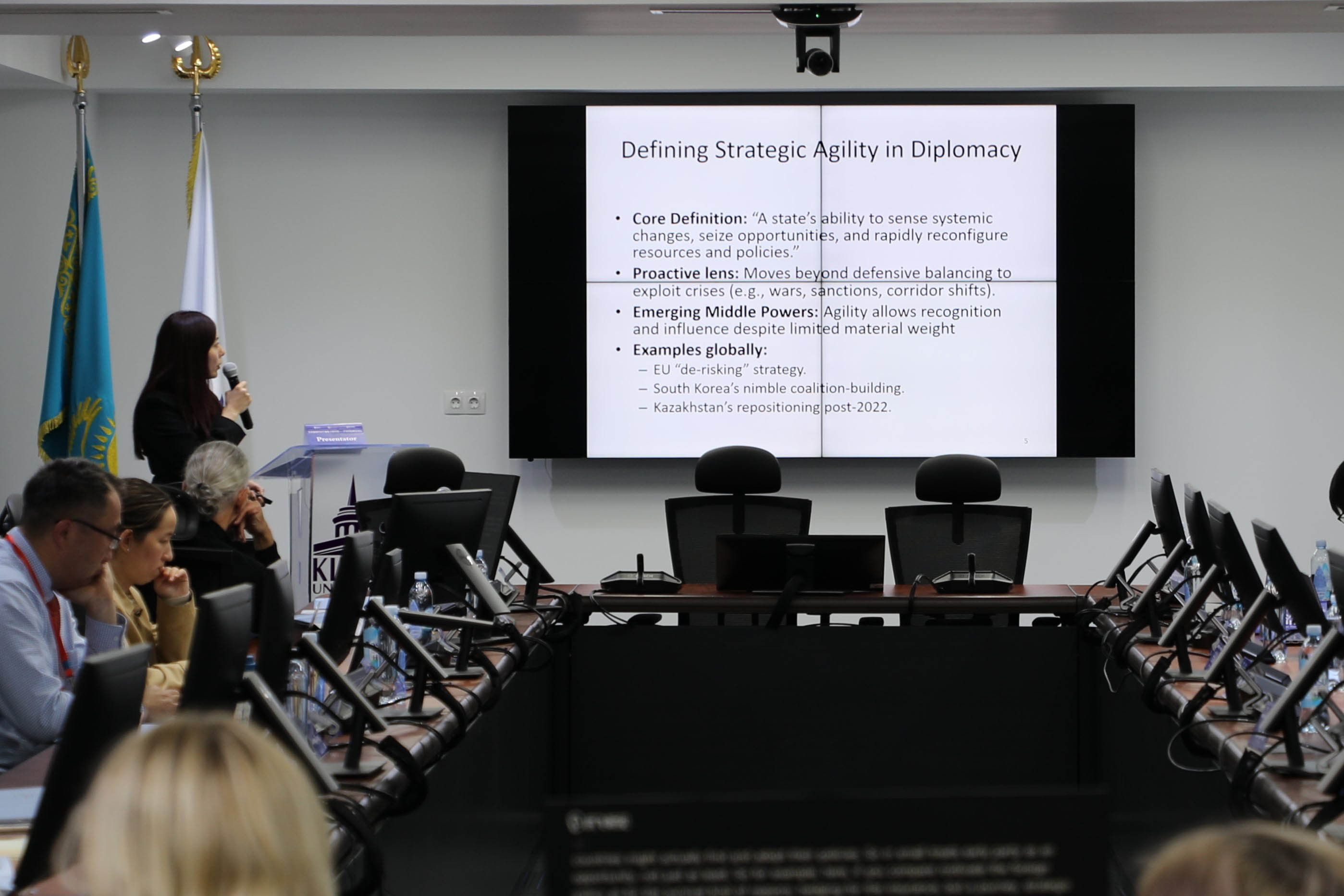 Dr. Assylzat Karabayeva, Assistant Professor at KIMEP's Department of Political Science and International Relations  Dr. Assylzat Karabayeva, Assistant Professor at KIMEP's Department of Political Science and International Relations