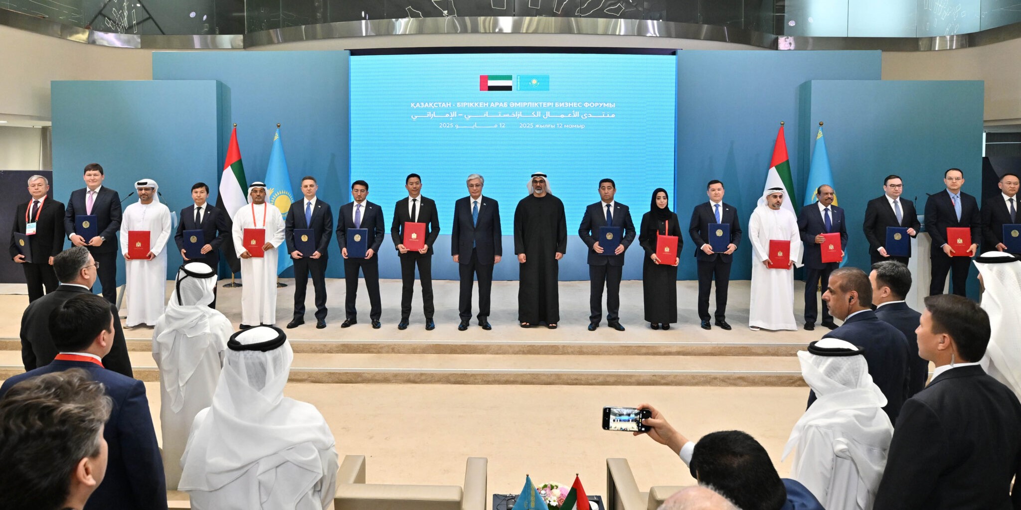 Kazakhstan and the UAE concluded several important deals during the visit. Source: Astana Times Image