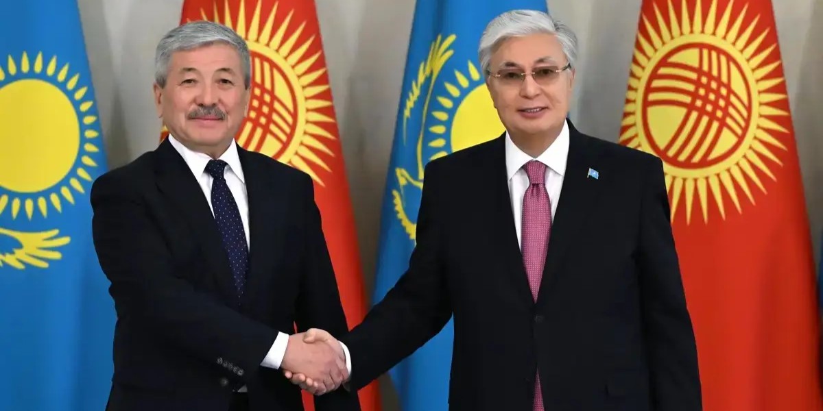 Kyrgyzstani Prime Minister Adylbek Kasymaliev visited Astana this week. Source: Kazinform Image