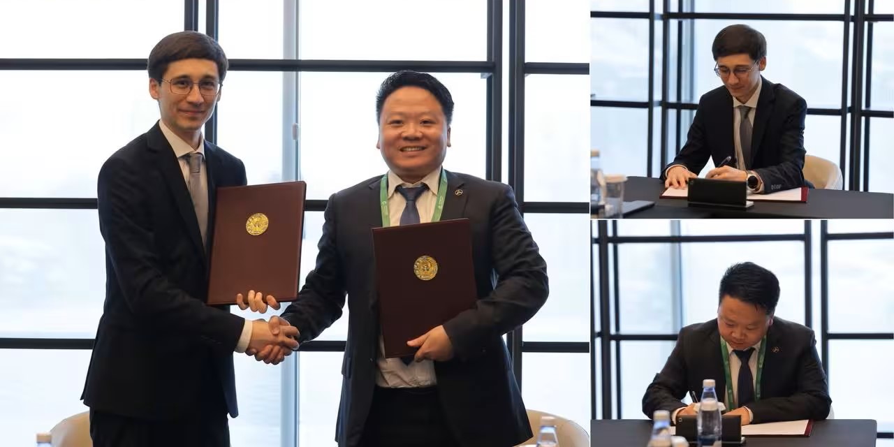 Uzbekistan signs wind and solar deals at Samarkand International Climate Forum. Source: Daryo Image